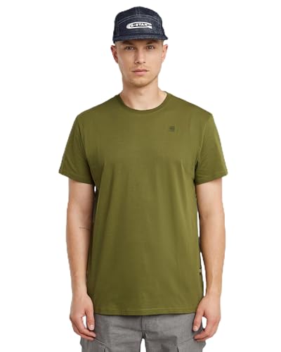 G-STAR Herren Base-S T-Shirt, Grün (Mayfly D16411-336-G985), M von G-STAR