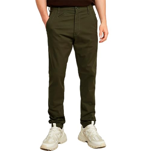 G-STAR Herren Bronson 3.0 Slim Chino, Mehrfarben (Shadow Olive/Asfalt hb D26336-D919-H048), 36W / 36L von G-STAR