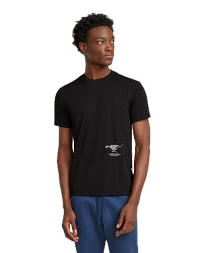 G-Star Herren Constructed Tech T-Shirt, Schwarz (neo-Black D25079-D848-G928), XXL von G-Star RAW