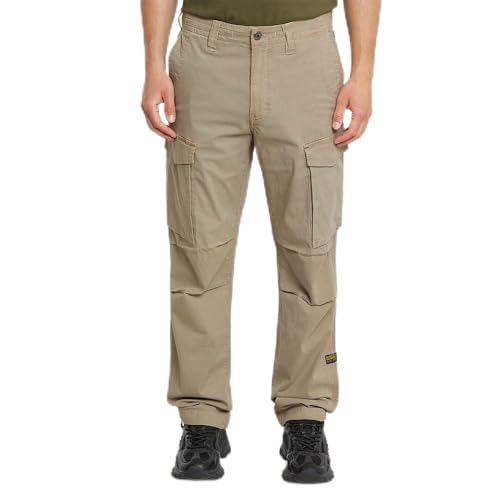G-STAR Herren Core Regular Cargo, Beige (Vintage Khaki gd D24309-D920-G102), 33W / 32L von G-STAR