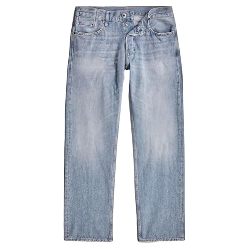 G-STAR Herren Dakota Regular Straight Jeans, Blau (Vintage Platinum Blue D23691-D943-H133), 38W / 38L von G-STAR