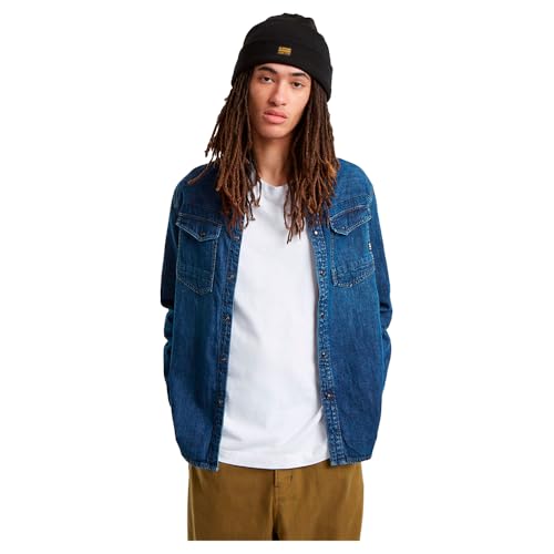CAMICIE Uomo G-STAR D23616-D252 SLIM DENIM G749 WORN IN WINDWARD von G-STAR