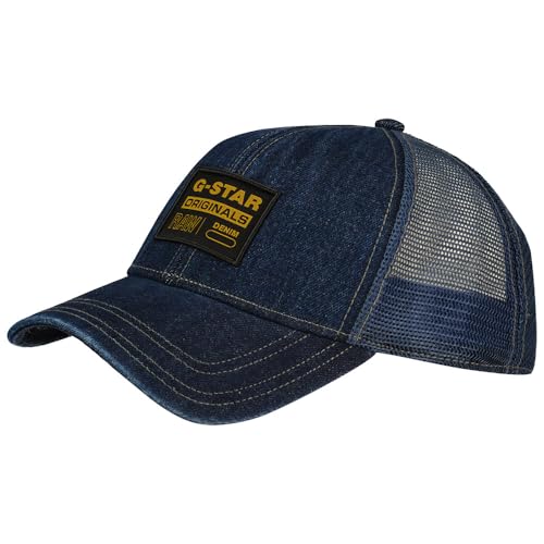 G-Star Herren Denim Embro Baseball Trucker Cap, Blau (Worn in Watercourse D21247-D317-H146), PC von G-Star Raw