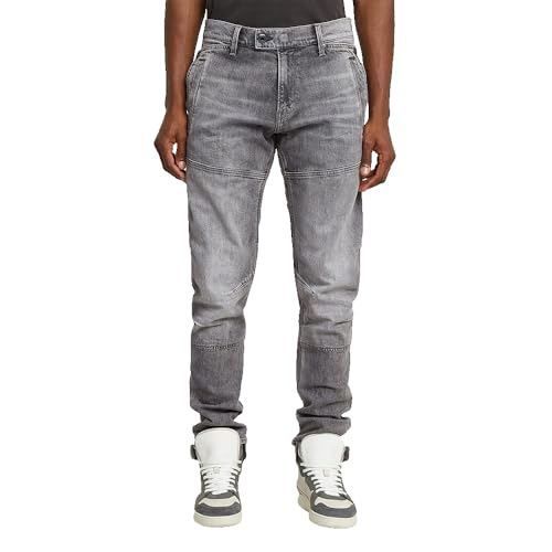 G-Star Herren Diver 3D Slim Jeans, Grau (Sun Faded Gunmetal D26465-d931-h095), 34W / 32L EU von G-STAR