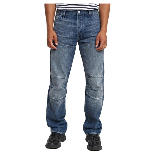 G-Star Herren G-Star Elwood 3D Regular Jeans, Blau (Worn in Blue Creek D23699-D788-G112), 32W / 30L von G-Star Raw