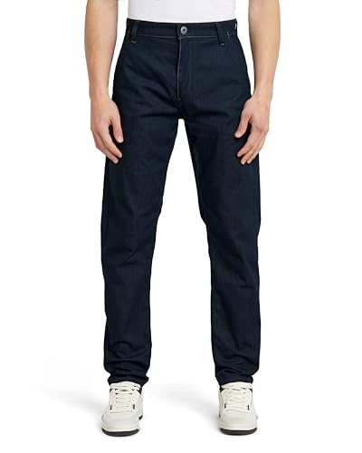 G-STAR Herren Morry Tapered Chino, Blau (raw Denim D26400-D944-001), 34W / 30L von G-STAR