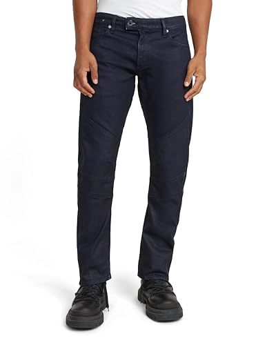 G-Star Herren Moto Cross 3D Slim Jeans, Blau (Worn in Revving Cobler D25364-d316-g846), 32W / 32L von G-STAR RAW