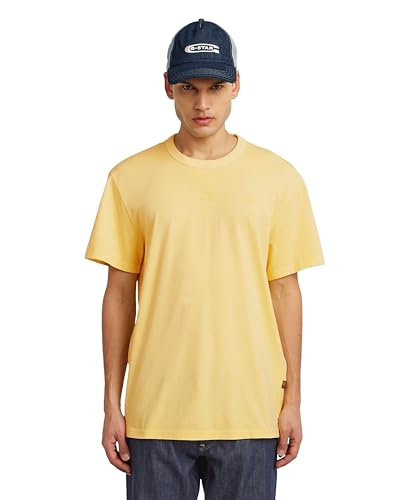 G-STAR Herren Nifous T-Shirt, Gelb (lt Buff Yellow gd D24449-2653-H187), L von G-Star Raw