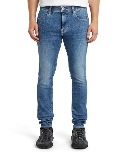 G-Star Herren Revend FWD Skinny Jeans, Blau (Faded Summer Sky D20071-D634-H096), 34W / 36L von G-STAR
