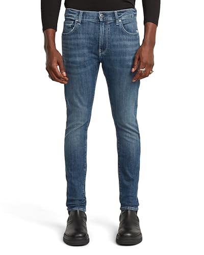 G-Star Herren Revend Skinny Jeans, Blau (medium Aged D25756-D829-071), 30W / 30L von G-Star RAW