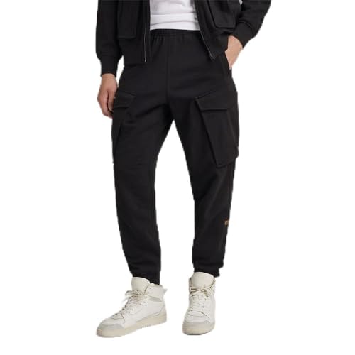 G-Star RAW Herren Rovic Jogginghose, Schwarz (dk Black D24964-D566-6484), M von G-STAR