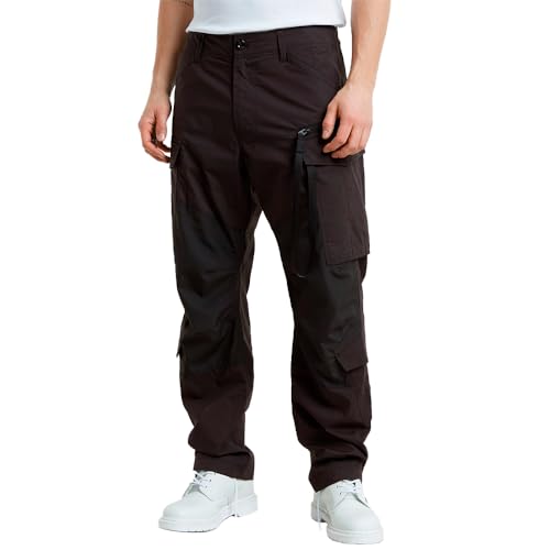 G-Star RAW Herren Rovic Zip 3D Loose Pants D25219, Schwarz (Dk Black D25219-d308-6484),30W / 30L von G-Star RAW
