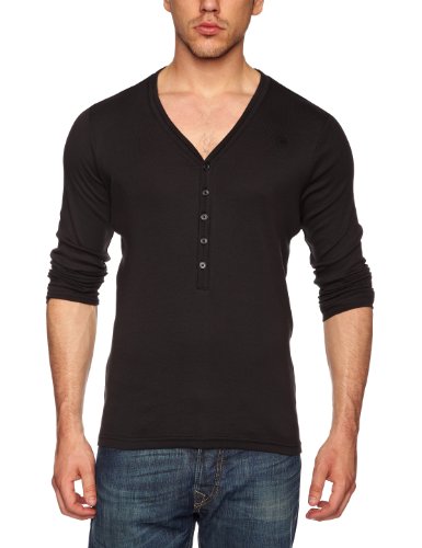 G-STAR Herren Schlichte Ausführung Langarmshirt Gr. XX-Large, Schwarz - Schwarz G-STAR Herren Schlichte Ausführung Langarmshirt Gr. XX-Large, Schwarz - Schwarz von G-STAR
