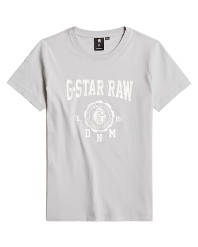 G-Star Madchen Kids Top Regular, Grau (Harbor Mist D24975-01-G941), 10 von G-STAR