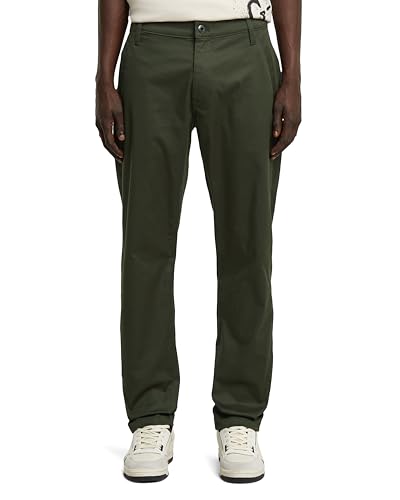 G-STAR Men's Morry Tapered Chino Pants, Grau (Asfalt D26400-C105-995), 36 W / 32 L von G-STAR