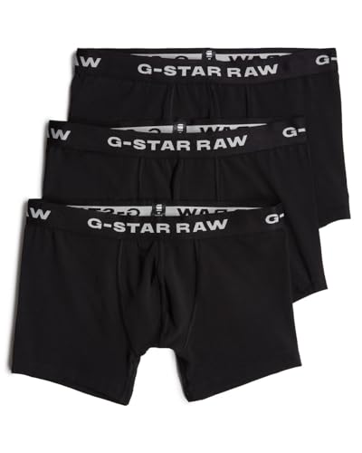 G-Star Herren Boxer-Shorts 3 Pack, Schwarz (Black/Black/Black D23771-D516-4248), XXL von G-Star RAW