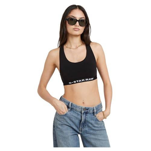 G-Star Damen Bralette, Schwarz (dk Black D23776-D516-6484), XL von G-Star RAW