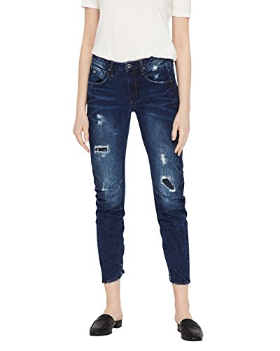 G-Star RAW Damen Arc 3D Low Waist Boyfriend Jeans, Blau (dk Aged Restored 106 60892-8494-7351), 23W / 30L von G-STAR RAW
