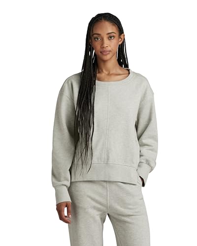 G-Star RAW Damen Constructed Loose Sweatshirt, Mehrfarben (Milk Htr D24428-D562-971), XS von G-STAR