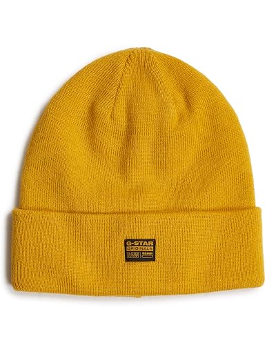 G-Star RAW Damen Effo Long Beanie, Gelb (dk Spice D16624-C754-8171), PC von G-Star RAW