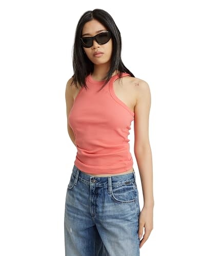 G-Star RAW Damen Italian Army Ultra Slim Tanktop, Rosa (Flamingo D22768-D289-2023), S von G-STAR