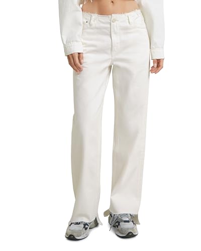 G-Star RAW Damen Judee Cut Waistband Low Waist Loose Jeans, Grau (lt Chalk gd D24355-D300-G377), 30W / 32L von G-Star RAW