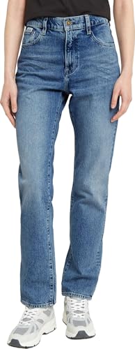 G-Star Raw Damen Viktoria High Straight Jeans, Blau (Sun Faded Paradiso Blue D23959-D434-G330), 30W / 30L von G-Star Raw