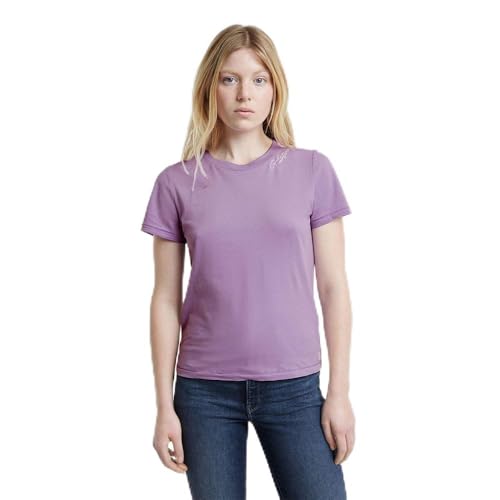 G-Star Damen Faux Embro Logo Top, Purpur (Rhapsody D25053-A870-G869), L von G-STAR