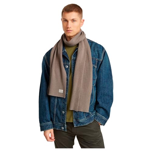G-STAR Herren Geffo Scarf, Beige (elephant skin D25512-D784-G106), PC von G-STAR RAW