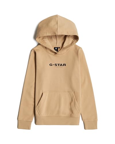 G-Star Jungen Kids Hoodie Brushed, Beige (Cream D24988-01-137), 12 von G-STAR