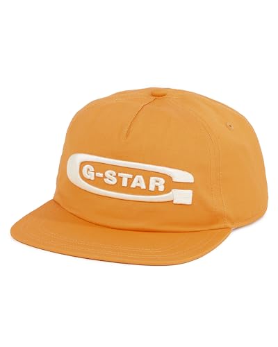G-Star RAW Herren Avernus Flat Brim Cap, Gelb (Dull Yellow D24316-D384-1213), PC von G-STAR