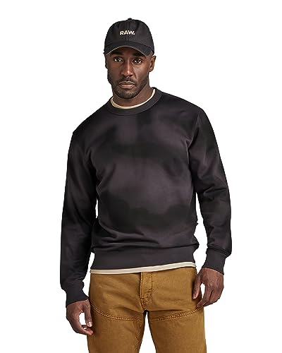 G-Star RAW Herren Bitmap camo AOP r sw, Mehrfarben (Shadow bitmap camo D23490-C782-G201), L von G-STAR RAW