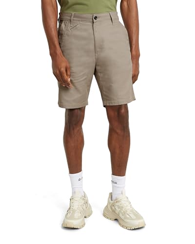G-Star RAW Herren Bronson 2.0 Slim Chino Shorts, Grau (Rock Ridge D21040-D305-G294), 31 von G-Star RAW