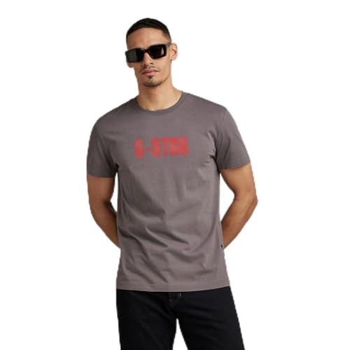 G-Star RAW Herren Dotted r t, Grau (Rabbit D23711-336-G077), XS von G-Star