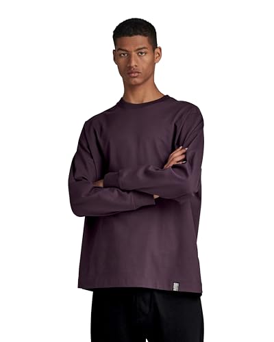 G-Star RAW Herren Essential Loose T-Shirt, Purpur (lt Maze D23459-C784-8880), S von G-STAR