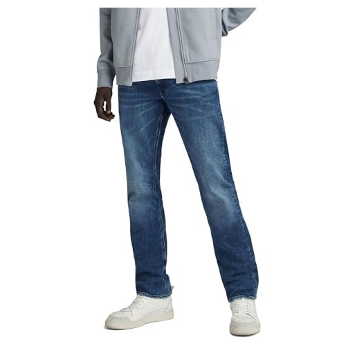 G-Star Raw Herren Mosa Straight Jeans, Blau (Faded Cascade D23692-C052-C606), 36W / 38L von G-Star Raw
