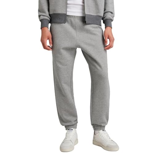 G-Star RAW Herren Unisex Essential Loose Tapered Jogginghose, Mehrfarben (medium Grey Htr D24768-D395-8073), M von G-Star RAW