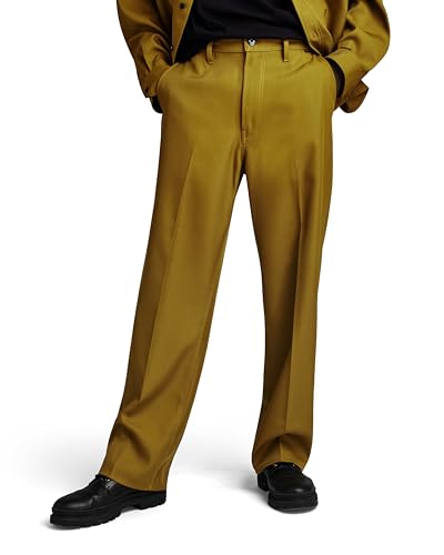 G-STAR RAW Herren Unisex Modson Straight Chino, Braun (Tobacco D22904-D410-248), 31W / 34L von G-STAR