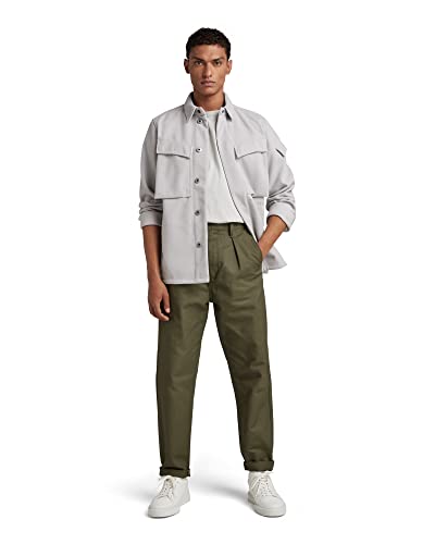 G-Star RAW Herren Unisex Mysterious Overshirt, Grau (cool Grey D21982-D200-1295), XL von G-STAR