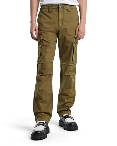 G-Star Herren Core Regular Cargo, Grün (dk Moss D24309-D729-4674), 33W / 32L von G-STAR RAW