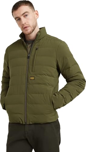 G-Star Herren Foundation Liner Jacke, Grün (shadow olive D24276-D518-B230), S von G-STAR