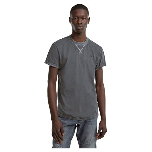 G-STAR Herren Nifous T-Shirt, Schwarz (dk Black gd D24449-2653-B564), XS von G-STAR