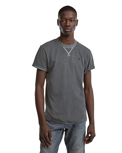 G-STAR Herren Nifous T-Shirt, Schwarz (dk Black gd D24449-2653-B564), XXL von G-Star Raw