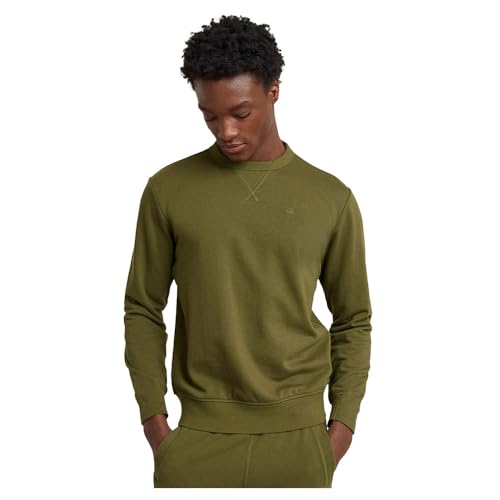G-Star Herren Nifous Sweatshirt, Grün (Shadow Olive D25121-D566-B230), L von G-Star RAW