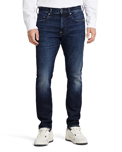 G-STAR Herren Revend FWD Skinny Jeans Grau 36W / 32L von G-STAR