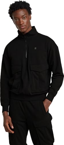 G-Star Herren Rovic Skipper Loose Sweatshirt, Schwarz (dk Black D25096-D566-6484), M von G-STAR RAW