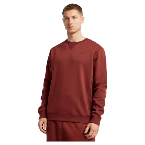 G-Star Herren Premium Core Sweatshirt, Rot (Dry red D16917-C235-5298), L von G-Star RAW