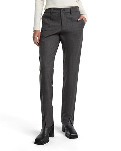 G-STAR Damen Front Slit Chino, Mehrfarben (Grey Asphalt Audrey Check D25258-D717-G788), 30W / 32L von G-Star Raw