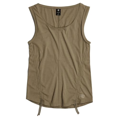 G-Star RAW Women's Tops Adjustable Tucked Sleevs r t wmn, Grün (ensis Green D24660-4107-6057), XXL von G-STAR