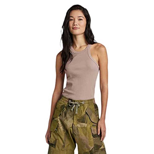 G-Star RAW Women's Tops Italian Army Ultra Slim Tank Top, Purpur (dumic D22768-D289-5788), S von G-STAR RAW